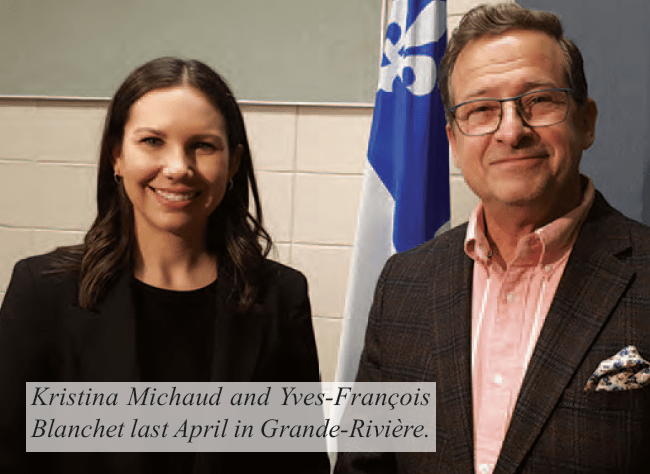 Bloc leader understands Kristina Michaud’s decision